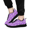 Floral Lavender Print Pattern Sneaker Shoes For Men Women-grizzshop