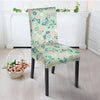 Floral Mint Butterfly Print Chair Cover-grizzshop