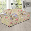 Floral Newspaper Pattern Print Sofa Covers-grizzshop