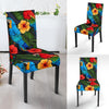 Floral Parrot Bird Pattern Print Chair Cover-grizzshop