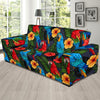 Floral Parrot Bird Pattern Print Sofa Covers-grizzshop