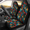 Load image into Gallery viewer, Floral Parrot Bird Pattern Print Universal Fit Car Seat Cover-grizzshop