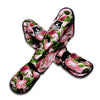 Floral Protea Print Pattern Muay Thai Shin Guards-grizzshop