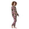 Floral Protea Print Pattern Women's Pajamas-grizzshop