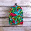 Floral Psychedelic Backpack-grizzshop