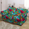 Floral Psychedelic Loveseat Cover-grizzshop