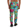 Floral Psychedelic Men's Joggers-grizzshop