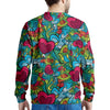 Floral Psychedelic Men's Sweatshirt-grizzshop