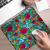 Floral Psychedelic Mouse Pad-grizzshop