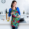 Floral Psychedelic Women's Apron-grizzshop