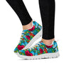 Floral Psychedelic Women's Sneakers-grizzshop