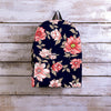 Floral Rose Print Backpack-grizzshop