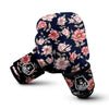 Floral Rose Print Boxing Gloves-grizzshop