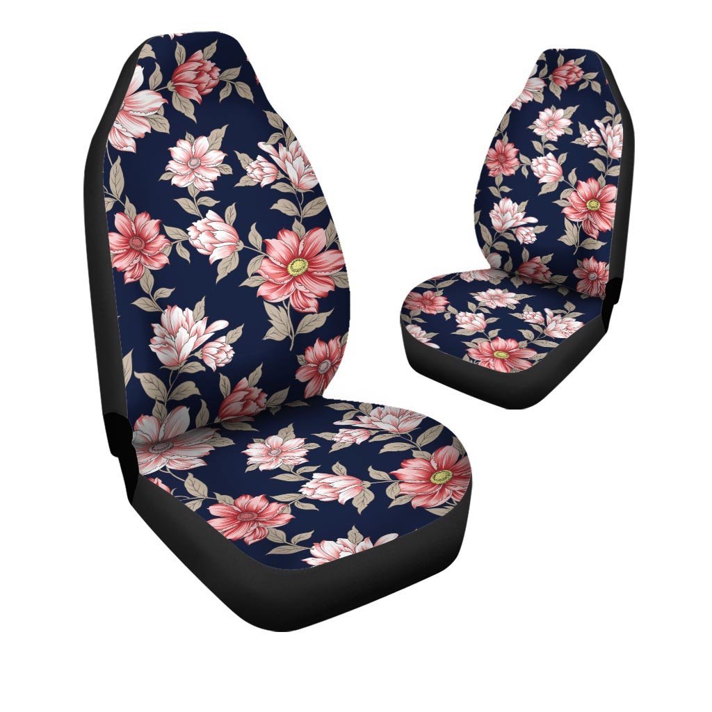 Floral Rose Print Car Seat Covers-grizzshop