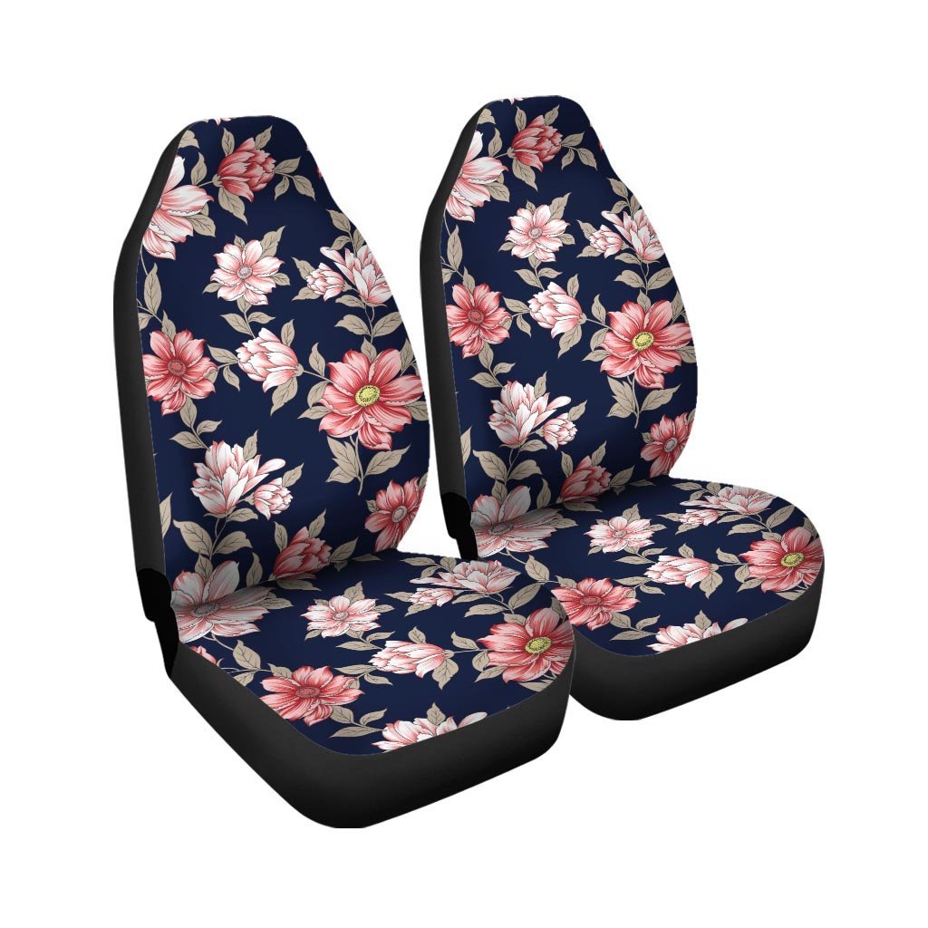 Floral Rose Print Car Seat Covers-grizzshop