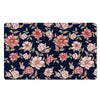 Floral Rose Print Door Mat-grizzshop