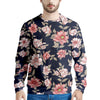 Floral Rose Print Men's Sweatshirt-grizzshop