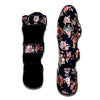 Floral Rose Print Muay Thai Shin Guard-grizzshop