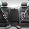 Floral Rose Print Seat Belt Cover-grizzshop