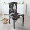 Floral Sloth Print Pattern Chair Cover-grizzshop