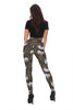 Floral Sloth Print Pattern Women Leggings-grizzshop