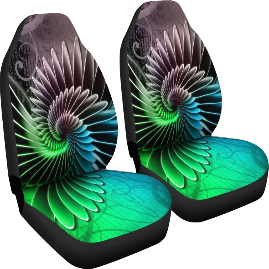 Floral Spiral Car Seat Covers-grizzshop