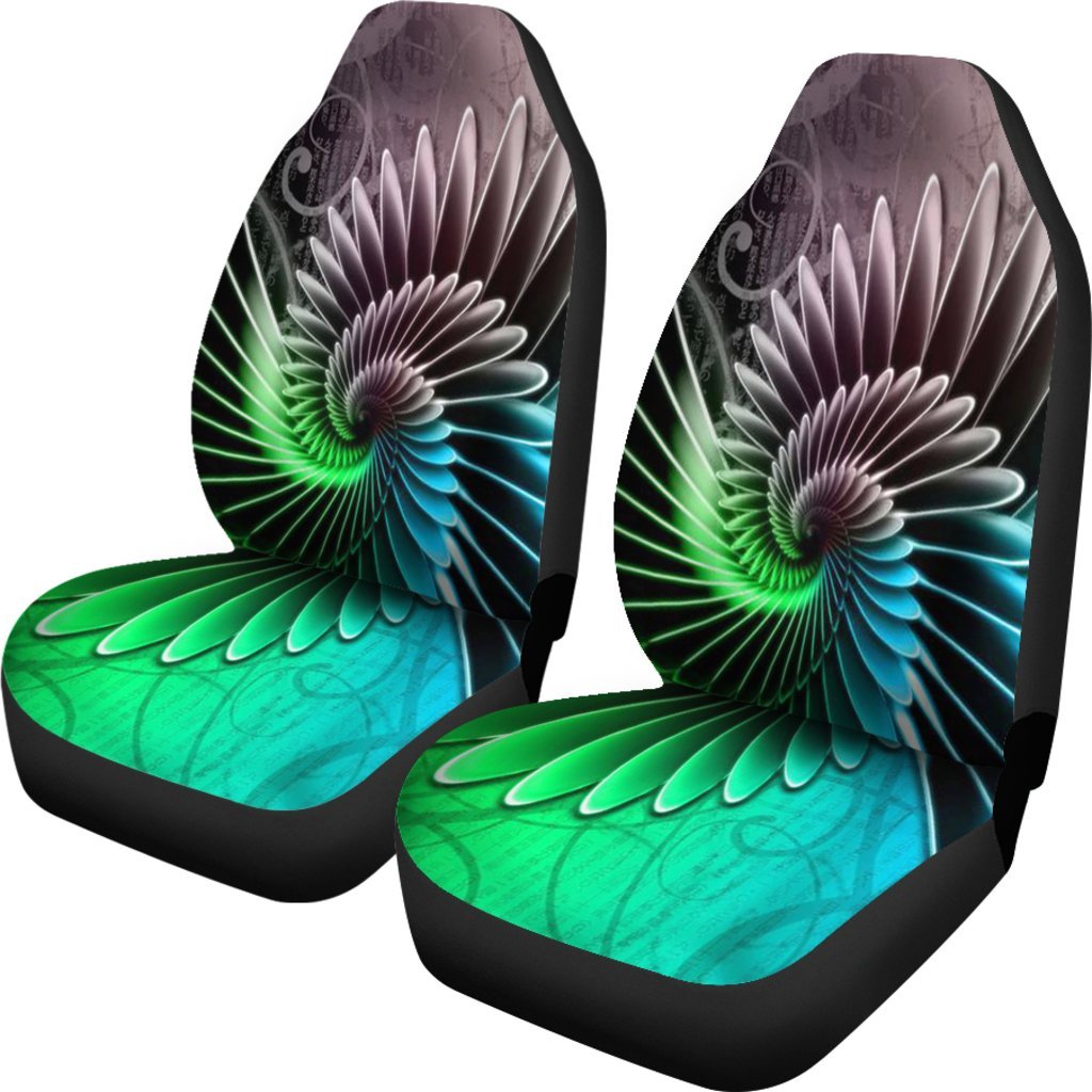 Floral Spiral Car Seat Covers-grizzshop