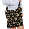 Floral Steampunk Pattern Print Crossbody Bags-grizzshop