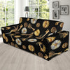 Floral Steampunk Pattern Print Sofa Covers-grizzshop