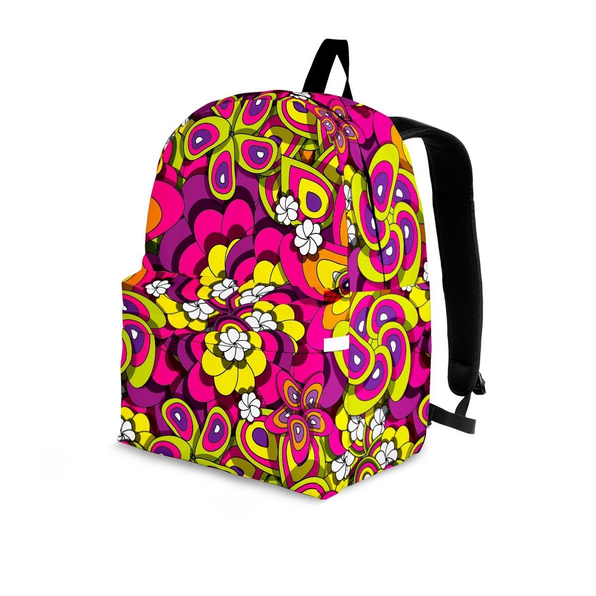 Floral Trippy Backpack-grizzshop