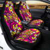 Floral Trippy Car Seat Covers-grizzshop