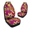 Floral Trippy Car Seat Covers-grizzshop