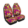 Floral Trippy Car Seat Covers-grizzshop