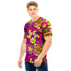 Floral Trippy Men T Shirt-grizzshop