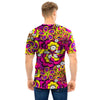 Floral Trippy Men T Shirt-grizzshop