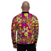 Floral Trippy Men's Bomber Jacket-grizzshop