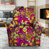 Floral Trippy Recliner Cover-grizzshop