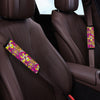 Floral Trippy Seat Belt Cover-grizzshop