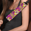 Floral Trippy Seat Belt Cover-grizzshop