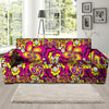 Floral Trippy Sofa Cover-grizzshop