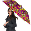 Floral Trippy Umbrella-grizzshop