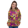 Floral Trippy Women's Hoodie-grizzshop