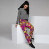 Floral Trippy Women's Joggers-grizzshop