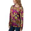 Floral Trippy Women's Sweatshirt-grizzshop