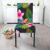 Floral Tropical Hawaiian Flower Hibiscus Palm Leaves Pattern Print Chair Cover-grizzshop