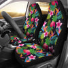 Load image into Gallery viewer, Floral Tropical Hawaiian Flower Hibiscus Palm Leaves Pattern Print Universal Fit Car Seat Cover-grizzshop