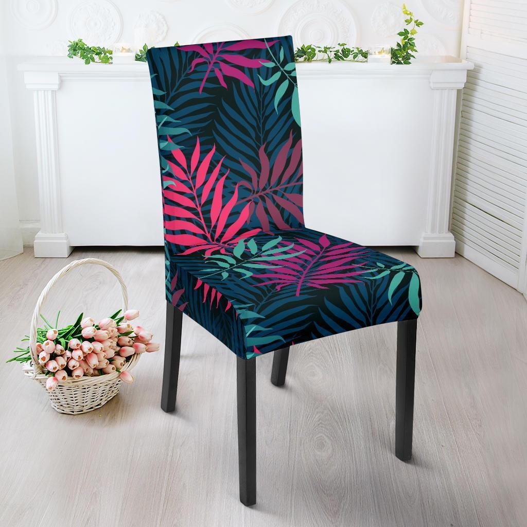 Floral Tropical Hawaiian Palm Leaves Pattern Print Chair Cover-grizzshop