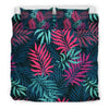 Load image into Gallery viewer, Floral Tropical Hawaiian Palm Leaves Pattern Print Duvet Cover Bedding Set-grizzshop