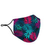 Floral Tropical Hawaiian Palm Leaves Pattern Print Face Mask-grizzshop