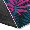 Floral Tropical Hawaiian Palm Leaves Pattern Print Floor Mat-grizzshop